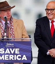 Disciplinary attorneys for the California Bar will be asking a Los Angeles court on Tuesday to disbar John Eastman for his conduct related to the 2020 election advocacy he did for former President Trump.
Mandatory Credit:	Jim Bourg/Reuters/FILE