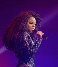 Chlöe Bailey seen performing at House Of Blues in Houston, Texas in April.
Mandatory Credit:	Marcus Ingram/Getty Images