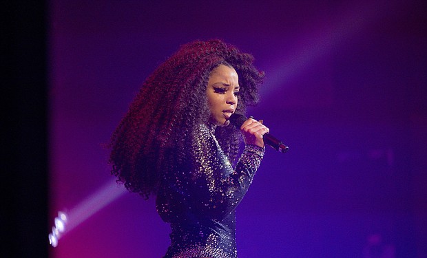 Chlöe Bailey seen performing at House Of Blues in Houston, Texas in April.
Mandatory Credit:	Marcus Ingram/Getty Images