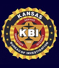 The Kansas Bureau of Investigation said about 100 letters containing a white powder have been sent to public officials across the state.
Mandatory Credit:	Kansas Bureau of Investigation
