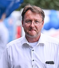 Sesselmann beat the Christian Democratic Union (CDU) party incumbent, a win that has alarmed opposition politicians.
Mandatory Credit:	Martin Schutt/picture alliance/Getty Images