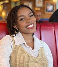 CNN staffer Sharon Browne-Peter was diagnosed with sickle cell anemia when her mother was pregnant. Now, she advocates for more Black blood donors in the US and UK who can help ensure a more diverse blood supply for patients in need.
Mandatory Credit:	Johannes Wojuola/Courtesy of Sharon Browne-Peter