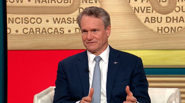 Bank of America CEO Brian Moynihan during an interview with CNN's Poppy Harlow on June 27.
Mandatory Credit:	CNN