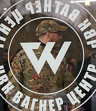 The US Treasury Department on Tuesday imposed sanctions on four companies involved in “gold dealing” and one person they say made “weapons deals” tied to the Wagner Group.
Mandatory Credit:	Igor Russak/Reuters