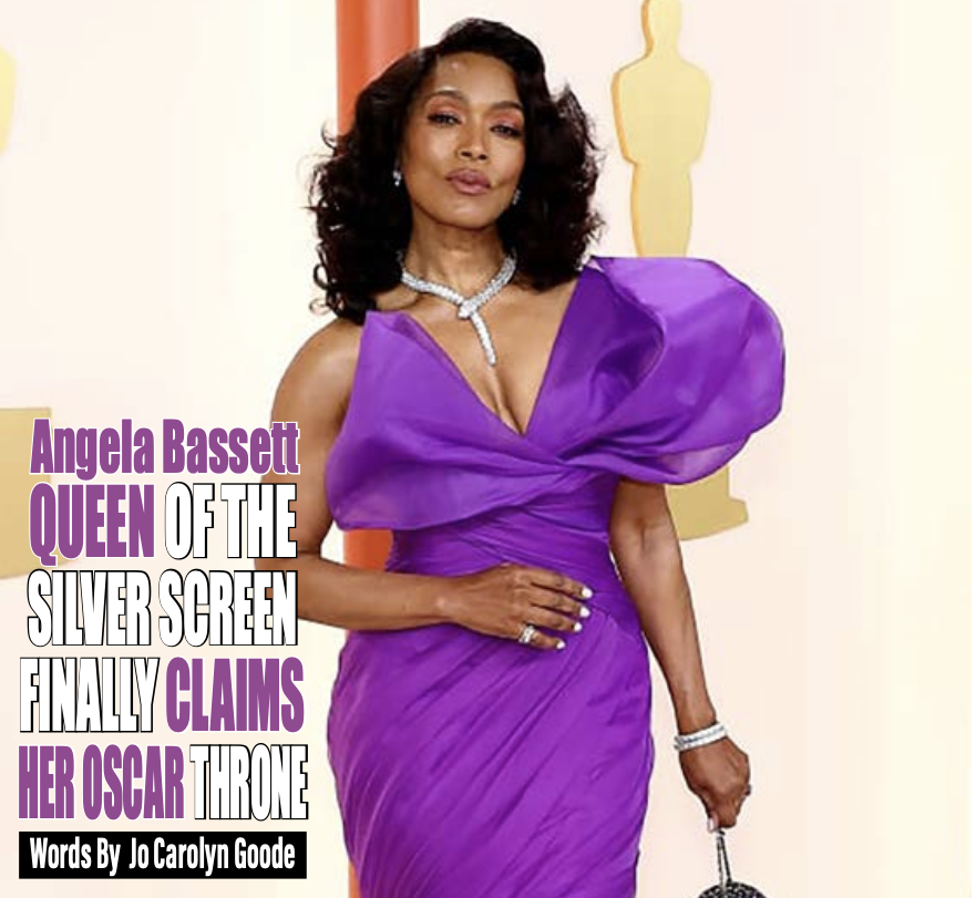 angela bassett silver dress Angela Bassett is Black royalty! For the past 30 years she has helped share the stories of icons like Tina Turner, to showing us what it takes never tilt your crown like