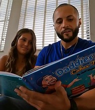 Jeff Mejias Jr. wrote 'Daddies Bake Cakes Too!' for his brave daughter  Audriana who had brain surgery.
Mandatory Credit:	WFTS