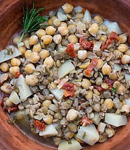 The Melis family of Sardinia ate this minestrone soup every day of their very long lives.
Mandatory Credit:	David McLain