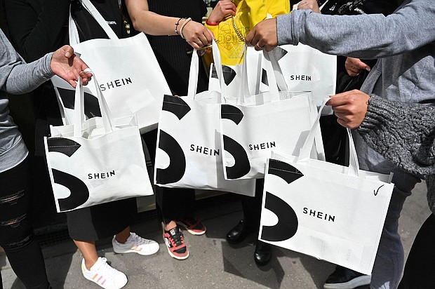 A group of American fashion influencers and creators has received online backlash after they visited a model factory in China as part of a tour sponsored by Shein, an internet shopping giant, and posted glowing reviews.
Mandatory Credit:	Stevens Tomas/Abaca/Sipa USA/FILE