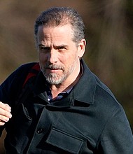 Hunter Biden, the son of President Joe Biden, has settled his child support case in Arkansas, reaching an agreement with the mother of one of his children, resolving a dispute that became a legal headache for him in recent months.
Mandatory Credit:	Patrick Semansky/AP/FILE