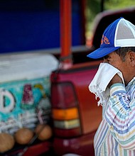 Relief is arriving for parts of Texas that have suffered through a record-breaking heat wave for weeks, but parts of the South now face extreme heat.
Mandatory Credit:	David J. Phillip/AP