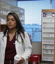 Dr. Riz Islam, director of pharmacy at HHM Health, said the pharmacy is a federally qualified health center which allows them to purchase prescription drugs at a discounted price from manufactures.
Mandatory Credit:	KTVT