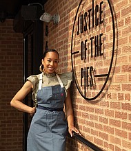 Maya-Camille Broussard is the owner of Justice of the Pies, which is set to open at 8655 South Blackstone Ave. later this summer. Photo provided by Justice of the Pies.