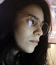 Jared Polanco photographed while participating in virtual HSE preparation classes on a Google Chromebook provided by Adult Education.