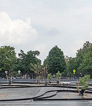 Landscaping work that started in early June by YME Landscape continues on the former site of a statue of Confederate Gen. Robert E. Lee. The Supreme Court of Virginia ruled Sept 2., 2021 that the state could remove the enormous statue that towered over Monument Avenue in the state’s capital for more than a century and had, for many, become a symbol of racial injustice. Calls to remove the statue and others like it that were and remain scattered throughout the United States increased following the death of George Floyd at the hands of the Detroit police on Memorial Day 2020. The defeated war general’s final fate came on Sept. 8, 2021, with the removal of a 21-foot high bronze sculpture in his image and his horse, Traveller, on a granite pedestal nearly twice that tall.