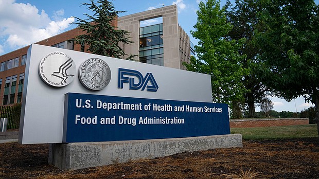 A sign for the Food And Drug Administration is seen outside of the headquarters on July 20, 2020 in White Oak, Maryland.
Mandatory Credit:	Sarah Silbiger/Getty Images