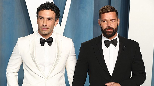 Jwan Yosef and Ricky Martin, here in 2022, are divorcing.
Mandatory Credit:	Arturo Holmes/FilmMagic/Getty Images
