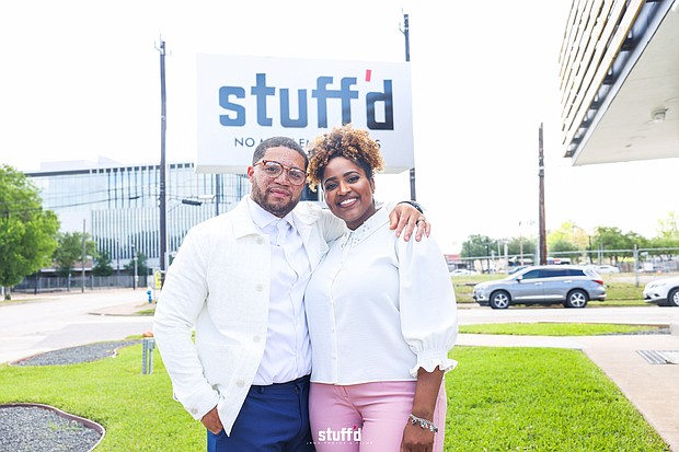 Jarrod Rector and his wife