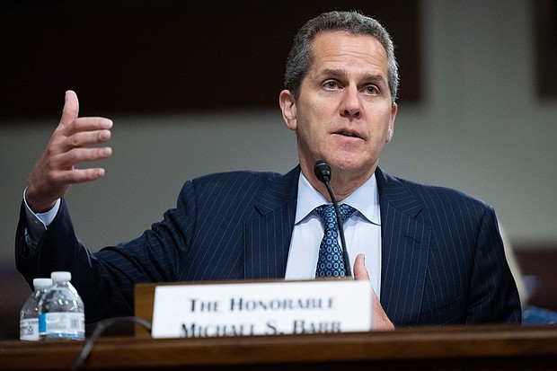 Michael Barr, Vice Chair for Supervision at the Federal Reserve, testifies about recent bank failures during a US Senate Committee on Banking, House and Urban Affairs hearing on Capitol Hill in Washington, DC, on May 18.
Mandatory Credit:	Saul Loeb/AFP/Getty Images
