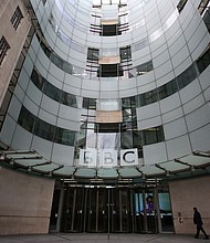 The BBC has not yet named the presenter in question, who has been taken off air.
Mandatory Credit:	Susannah Ireland/AFP/Getty Images