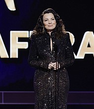 SAG-AFTRA President Fran Drescher seen on February 26, in Los Angeles, California was criticized for Dolce & Gabbana Italy trip as actors strike deadline approaches.
Mandatory Credit:	Kevin Winter/Getty Images