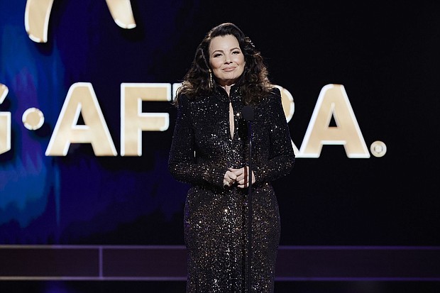 SAG-AFTRA President Fran Drescher seen on February 26, in Los Angeles, California was criticized for Dolce & Gabbana Italy trip as actors strike deadline approaches.
Mandatory Credit:	Kevin Winter/Getty Images