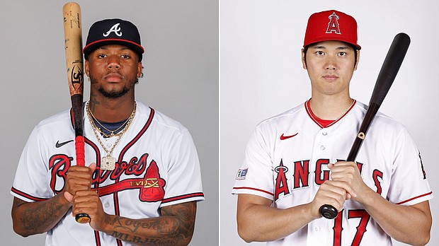 Ronald Acuña Jr. of the Braves and Shohei Ohtani of the Angels headline the All-Star Game.
Mandatory Credit:	Mike Carlson/MLB/Kyodo News/Getty Images