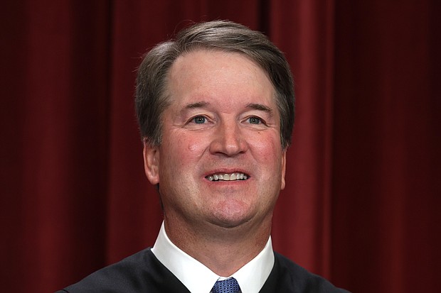 Justice Brett Kavanaugh is pictured here.
Mandatory Credit:	Alex Wong/Getty Images