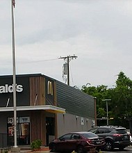 Two brothers are facing charges after an employee at a North County McDonalds was with a vase and shots were fired into the restaurant in Northwoods, Missouri.
Mandatory Credit:	KMOV