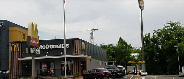 Two brothers are facing charges after an employee at a North County McDonalds was with a vase and shots were fired into the restaurant in Northwoods, Missouri.
Mandatory Credit:	KMOV