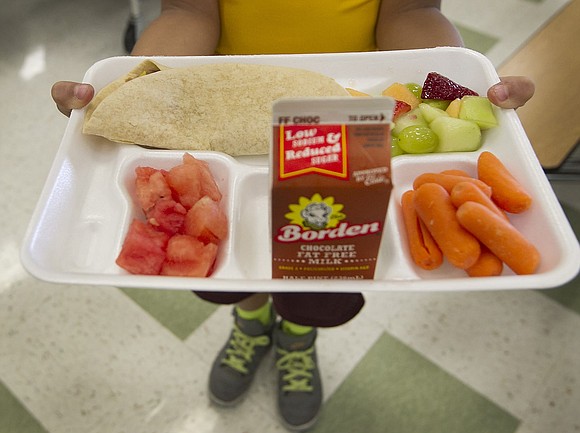 Nearly 5 million children in eight states could lose out on some extra funds for food unless their state officials …