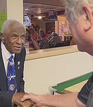 Lt. Col. James Harvey III was born in 1923. He served in the United States Air Force as a fighter pilot with the 332nd Fighter Group's 99th Squadron, also known as the Tuskegee Airmen. The Tuskegee Airmen are a group of African American military pilots and airmen who fought in WWII.
Mandatory Credit:	KCNC