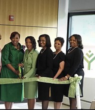 Ribbon cutting for Alpha Kappa Alpha Sorority, Inc.® "For Members Only" (FMO) Credit Union