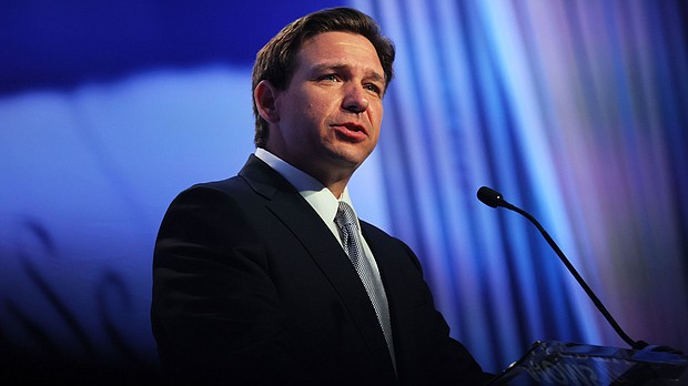 Republican presidential candidate Ron DeSantis speaks at an event in Philadelphia on June 30.
Mandatory Credit:	Michael M. Santiago/Getty Images
