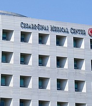 Cedars-Sinai declined to comment specifically on the federal civil rights investigation. Cedars-Sinai Medical Center in Los Angeles is facing a civil rights investigation into how Black women giving birth are treated in its hospital.
Mandatory Credit:	Ringo Chiu/AP/FILE