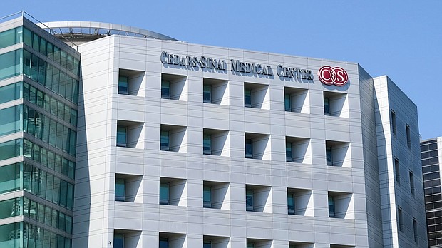 Cedars-Sinai declined to comment specifically on the federal civil rights investigation. Cedars-Sinai Medical Center in Los Angeles is facing a civil rights investigation into how Black women giving birth are treated in its hospital.
Mandatory Credit:	Ringo Chiu/AP/FILE