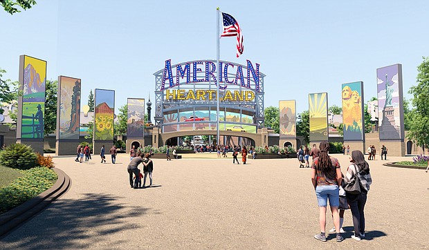 American Heartland Theme Park and Resort is a more than $2 billion entertainment destination development in northeast Oklahoma, just west of Grand Lake on Route 66.