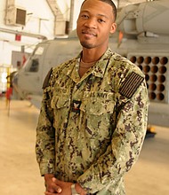 Petty Officer 3rd Class Nijell Sanford