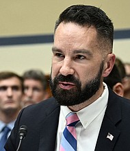 Joe Ziegler testifies before the House Committee on Oversight and Accountability during a hearing regarding the criminal investigation into the Bidens, on Capitol Hill in Washington, DC, on July 19.
Mandatory Credit:	Brendan Smialowski/AFP/Getty Images