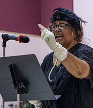Activities included a re-enactment by the Rev. Veronica Carter of Maggie L. Walker at Third Street Bethel AME Church.