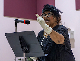 Activities included a re-enactment by the Rev. Veronica Carter of Maggie L. Walker at Third Street Bethel AME Church.