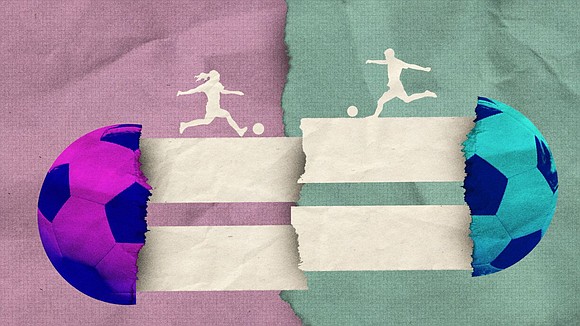 Soccer players at the 2023 Women’s World Cup will on average earn just 25 cents for every dollar earned by …