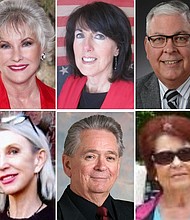 Meshawn Maddock, Kathy Berden, Marian Sheridan, Kent Vanderwood, Stanely Grot, Amy Facchinello, Michele Lundgren, Clifford Frost, Rose Rook and Hank Choate are pictured here in this split image.
Mandatory Credit:	Obtained by CNN