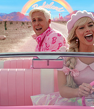 Ryan Gosling and Margot Robbie in Barbie