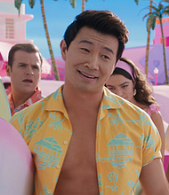 Issa Rae, Scott Evans, Simu Liu, Emma Mackey and Ncuti Gatwa costar in Barbie