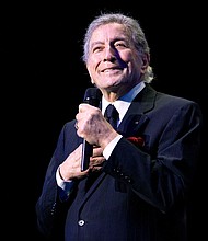 Tony Bennett, here performing at The Motor City Casino in 2009 in Detroit, dies at 96.
Mandatory Credit:	Scott Legato/FilmMagic/Getty Images