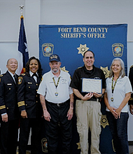 Coordinator Michael Kahlenberg and Investigator Melissa Tobias