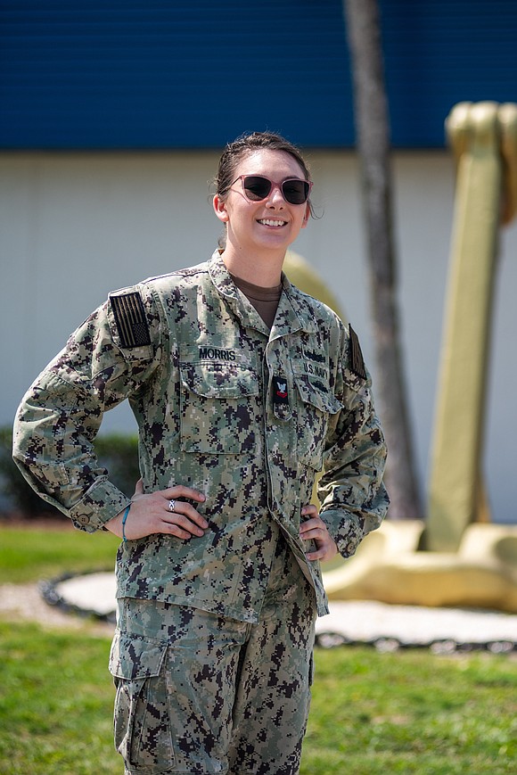 By Rick Burke, Navy Office of Community Outreach MAYPORT, Fla. - Petty Officer 2nd Class Navie Morris, a native of …