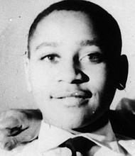 Emmett Louis Till, 14, with his mother, Mamie Bradley, at home in Chicago.
Mandatory Credit:	TNS/ABACA via Reuters