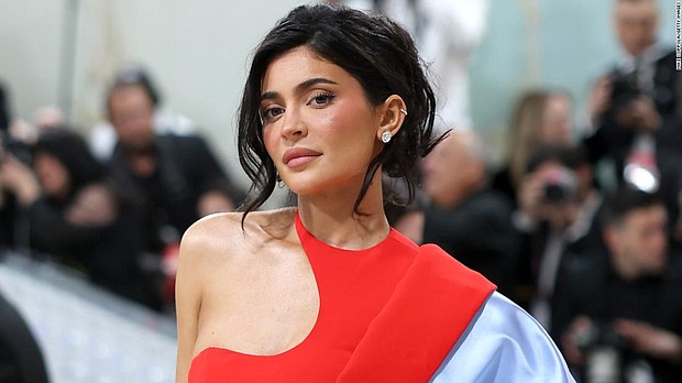 Kylie Jenner attends the 2023 Met Gala at The Metropolitan Museum of Art on May 1 in New York City.
