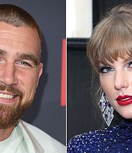 The Kansas City Chiefs’ player shared on his podcast “New Heights with Jason and Travis Kelce" that he had attempted to slide his phone number to the superstar singer during one of her concerts.
Mandatory Credit:	Getty Images